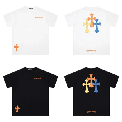 Chrome Heart 3 Color Cross T-Shirt