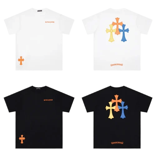 Chrome Heart 3 Color Cross T-Shirt