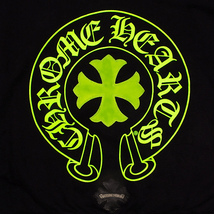 Chrome Hearts Green Patch Hoodie