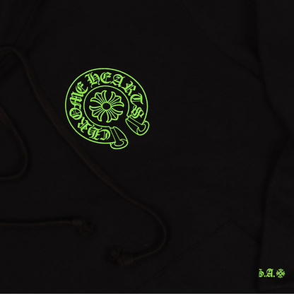Chrome Hearts Green Patch Hoodie