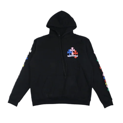 Chrome Hearts Multicolour Cemetry Logo Hoodie