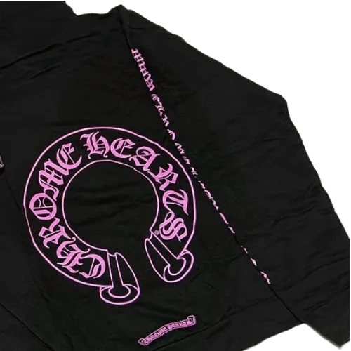 Chrome Hearts Pink Rare Horse Shoe Hoodie