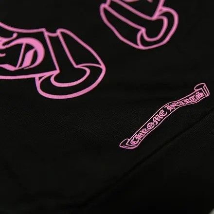 Chrome Hearts Pink Rare Horse Shoe Hoodie