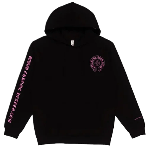 Chrome Hearts Pink Rare Horse Shoe Hoodie