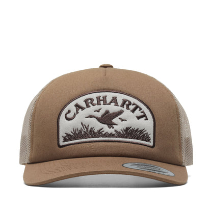 Carhartt WIP Take Off Trucker Cap Stone
