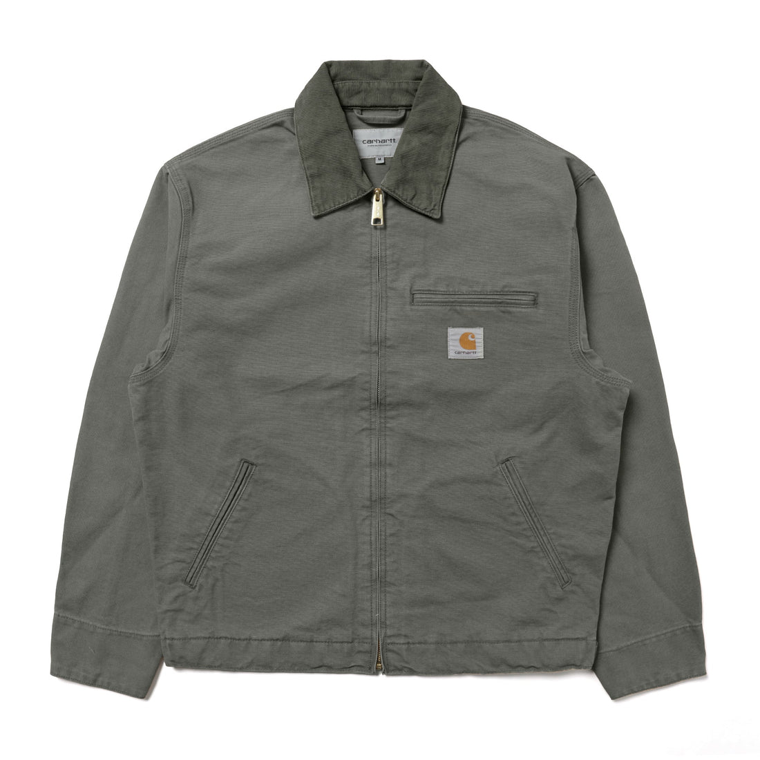 Carhartt WIP Detroit Jacket Stone Canvas Leaf