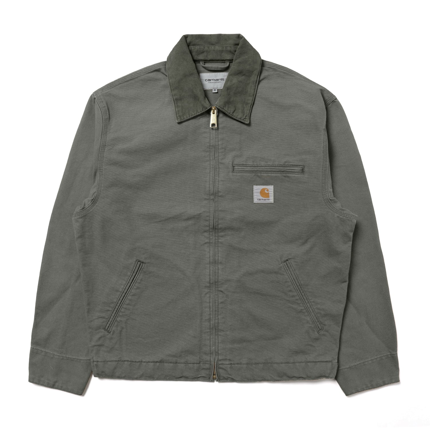 Carhartt WIP Detroit Jacket Stone Canvas Leaf