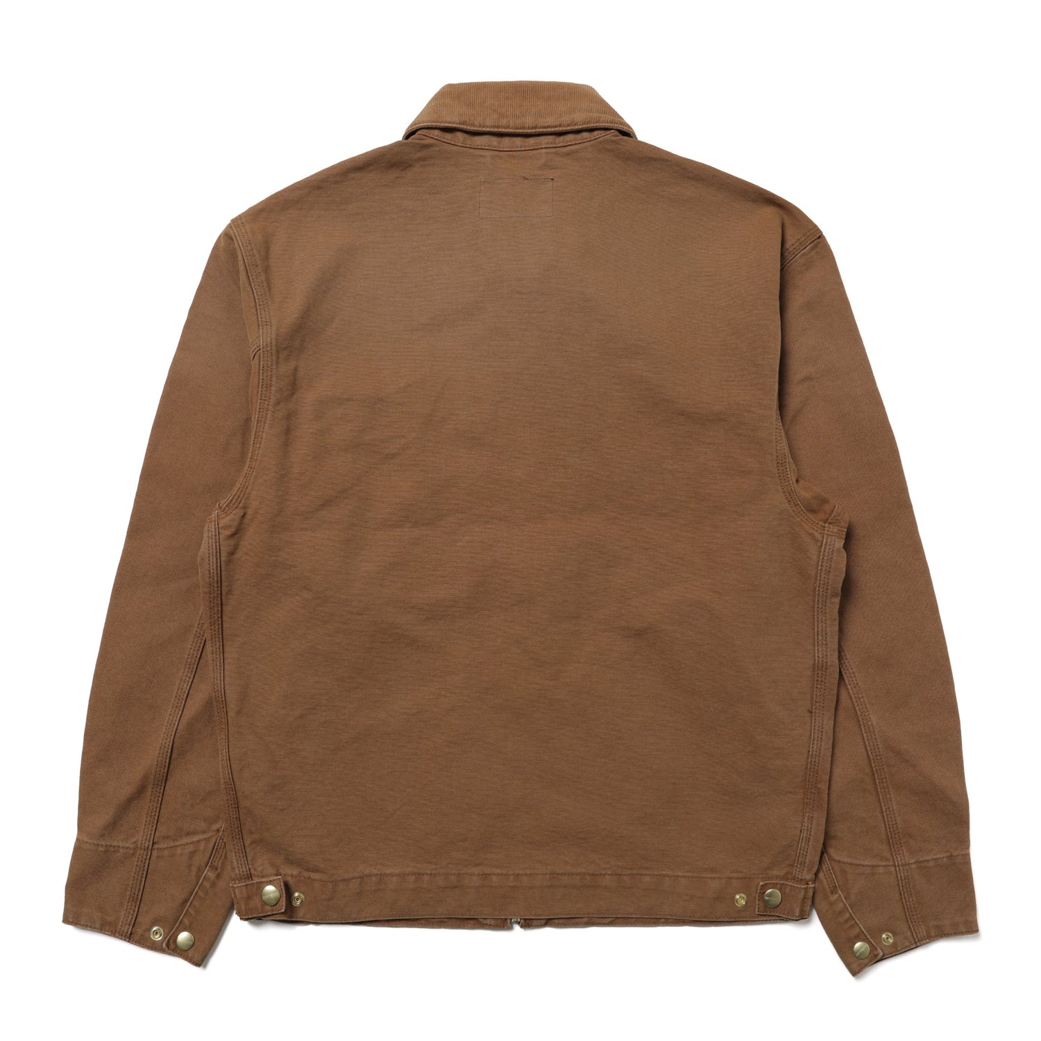 Carhartt WIP Detroit Jacket Stone Canvas Hamilton Brown