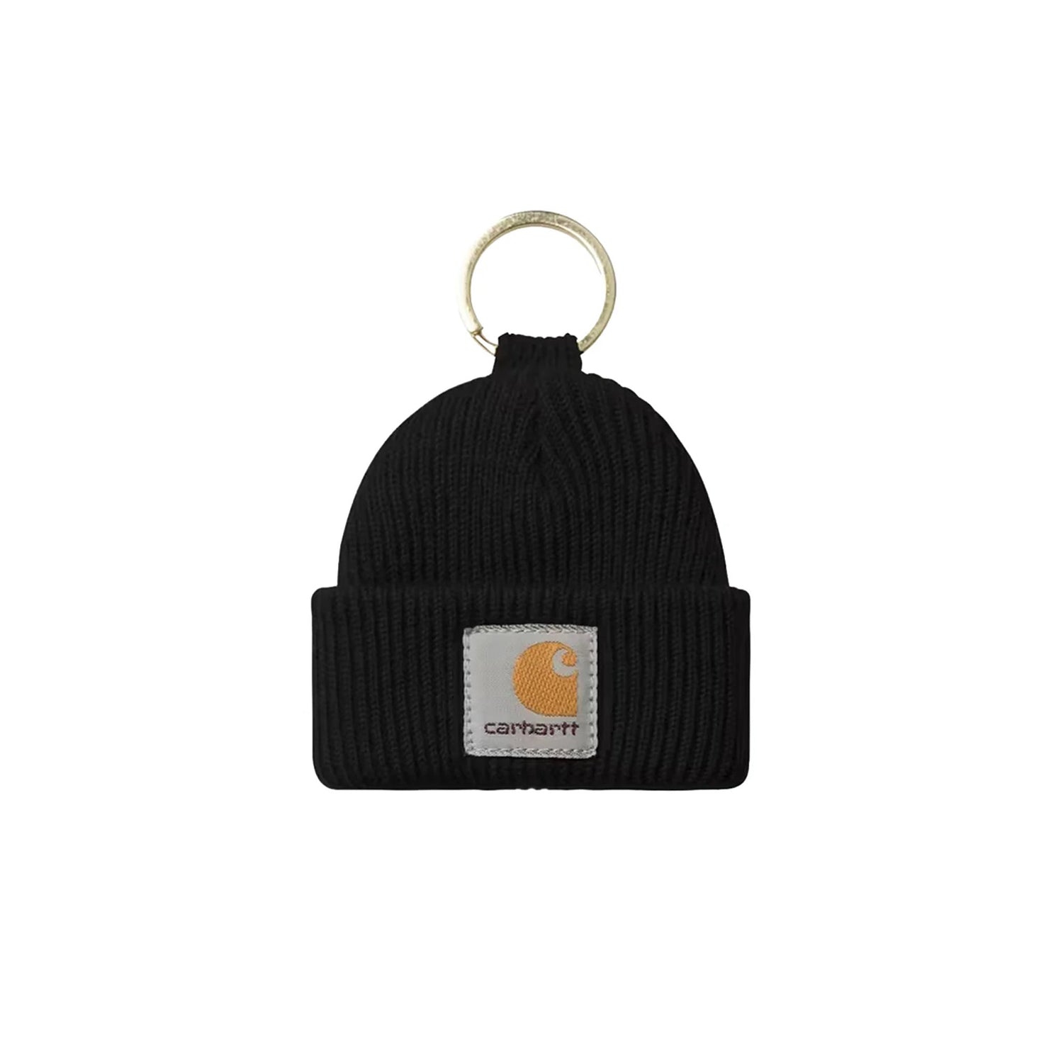 Carhartt WIP Mini Watch Hat Keychain Black