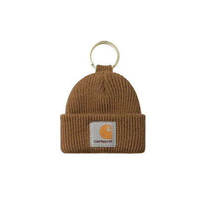 Carhartt WIP Mini Watch Hat Keychain Hamilton Brown