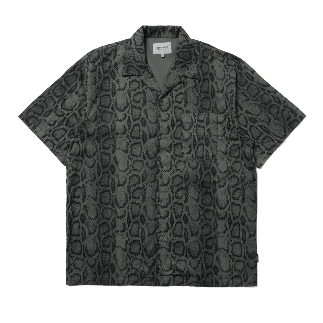 Carhartt WIP Short Sleeve Snake Camo Shirt Leaf