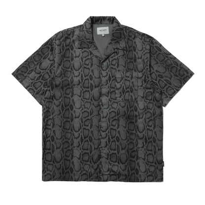 Carhartt WIP Short Sleeve Snake Camo Shirt Leaf