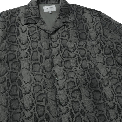 Carhartt WIP Short Sleeve Snake Camo Shirt Leaf