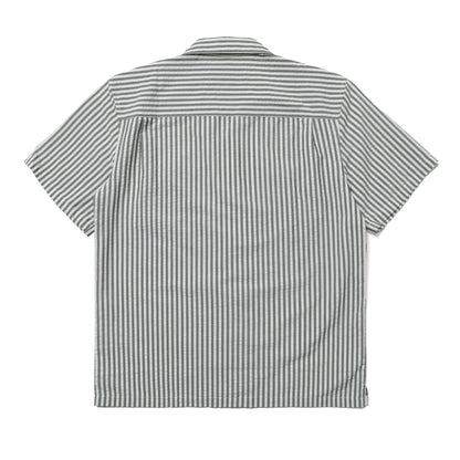 Carhartt WIP Short Sleeve Leavel Stripe Shirt Black