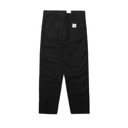Carhartt WIP Dearborn Canvas Simple Pant Rinsed Black