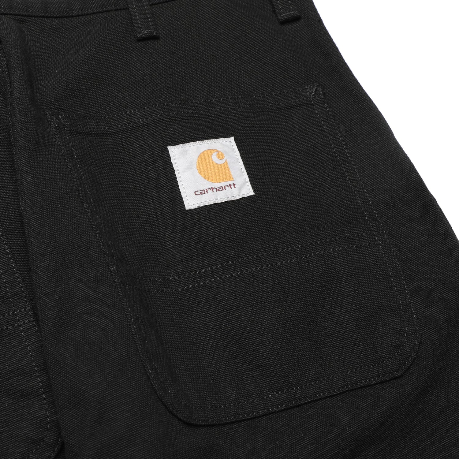 Carhartt WIP Dearborn Canvas Simple Pant Rinsed Black
