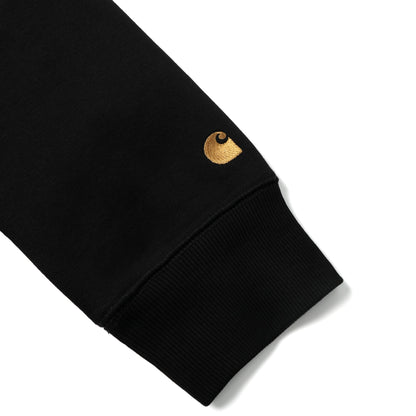 Carhartt WIP Zip Hooded Chase Jacket Black