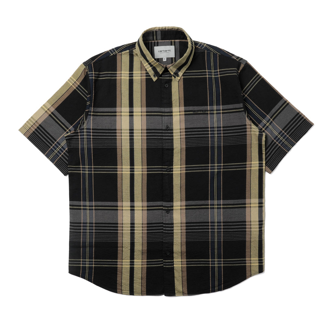 Carhartt WIP Roslin Check Shirt Black