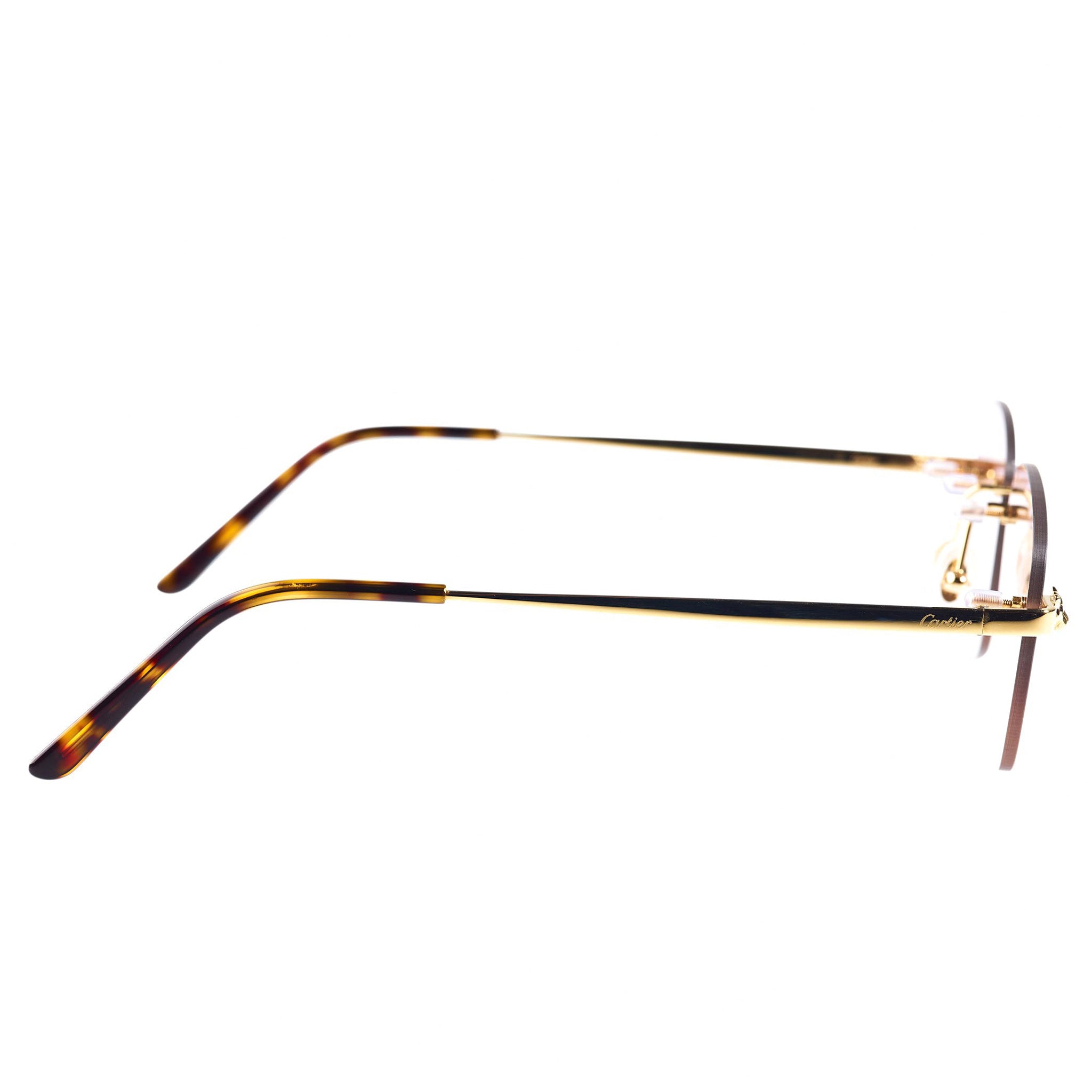 Cartier Eyewear Custom CT01480 Panthere De Cartier Rimless Sunglasses Secondary image