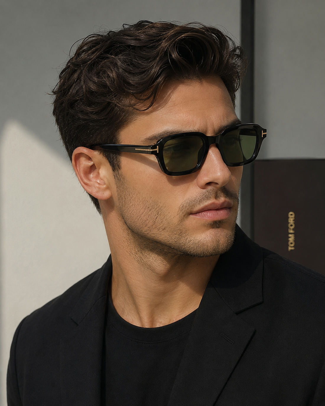 TOM FORD TI21 Tom Ford Icon Square Collection Sunglasses 🔱