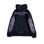 Chrome Hearts Zip Up Purple Black Hoodie