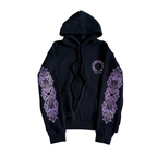 Chrome Hearts Purple Black Hoodie