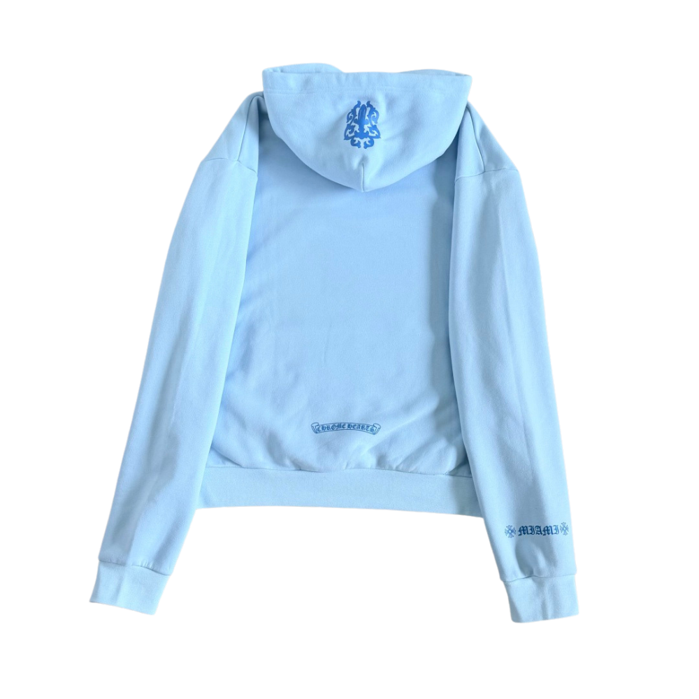 Chrome Hearts Light blue Hoodie