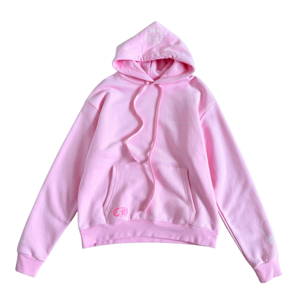 Chrome Hearts Pink Hoodie