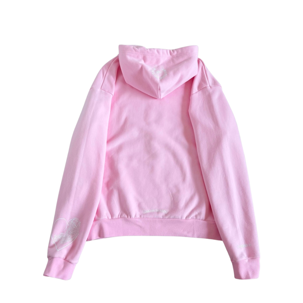 Chrome Hearts Pink Hoodie
