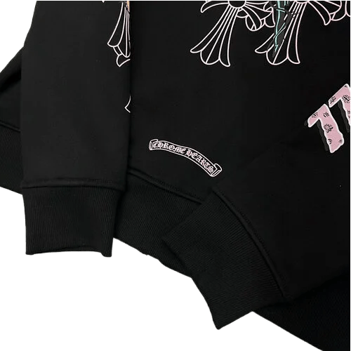 Chrome Hearts Deadly Doll Cemetery Crosses Hoodie