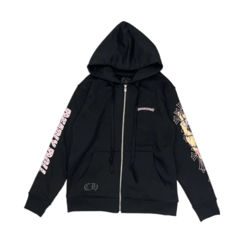 Chrome Hearts Deadly Doll Cemetery Crosses Hoodie