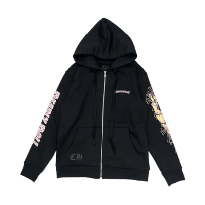 Chrome Hearts Deadly Doll Cemetery Crosses Hoodie
