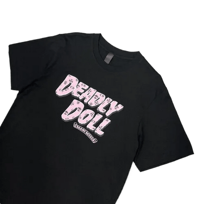 Chrome Hearts Deadly Doll Cemetery Crosses Tee