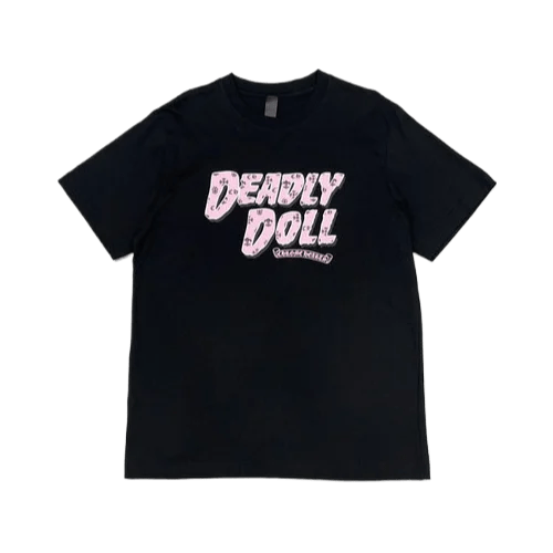 Chrome Hearts Deadly Doll Cemetery Crosses Tee