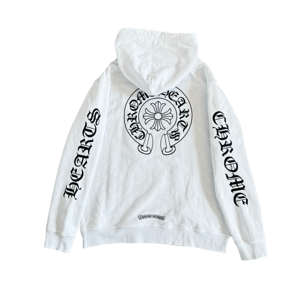 Chrome Hearts  Pink White /Black Hoodie