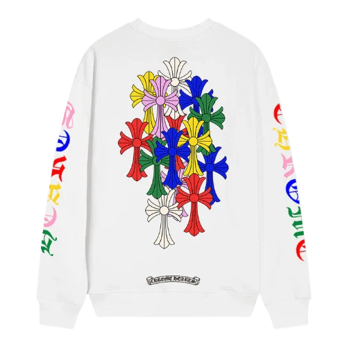 Chrome Hearts Multicolor Cross Sweater