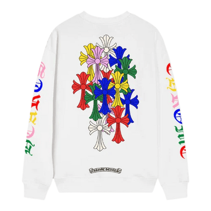 Chrome Hearts Multicolor Cross Sweater