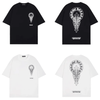 Chrome Hearts New Logo Cross Designe Tee