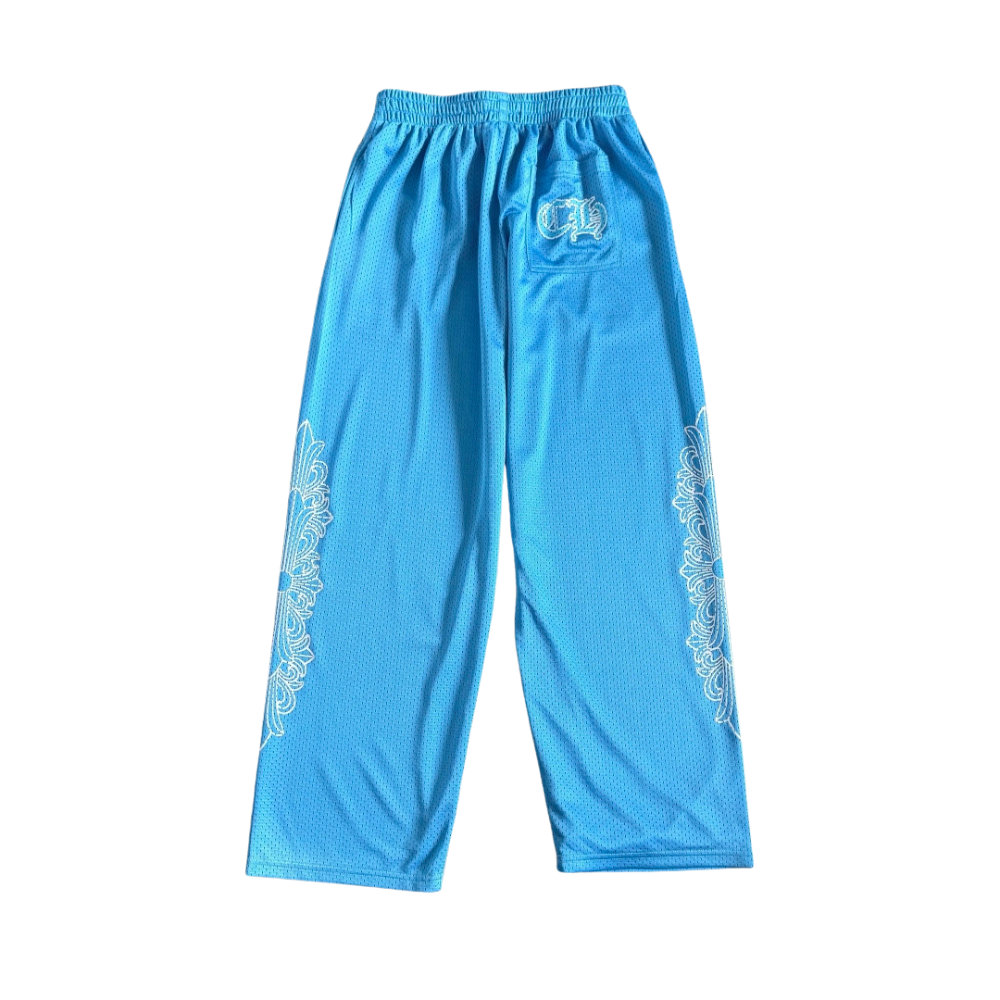Chrome Hearts Mesh Warm Up Track Pants ‘Blue’ Secondary image