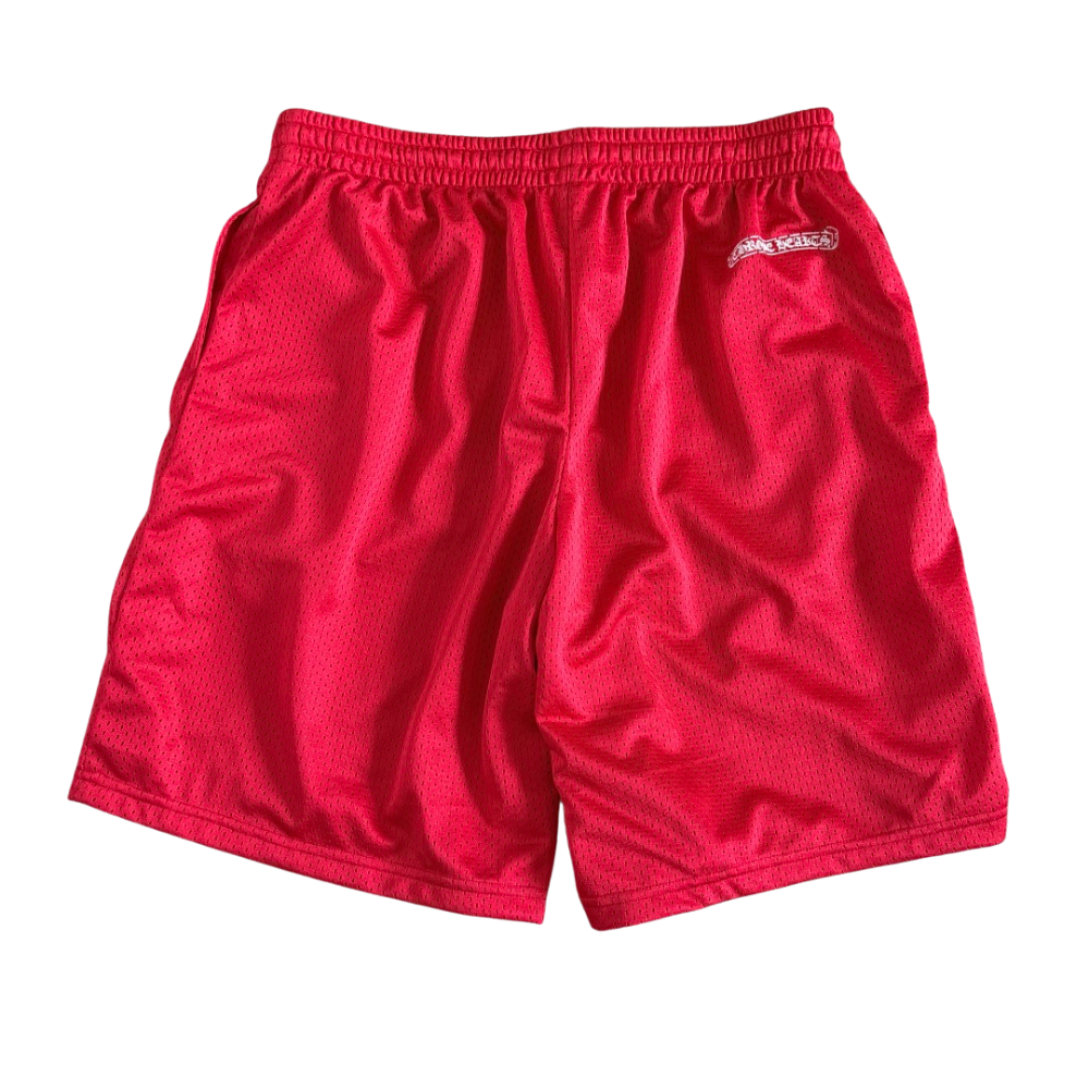 Chrome Hearts Mesh Warm Up Track Sorts ‘Red’