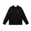 Chrome Hearts CH Cross Leather Patch Black Pullover Hoodie