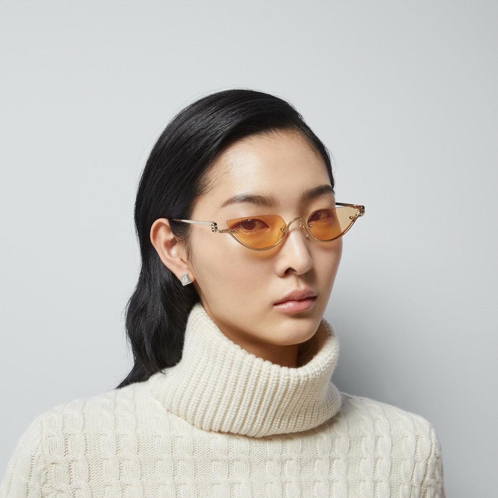 Gucci Cat-Eye Frame GG1603S-003 Women's Sunglasses ✨