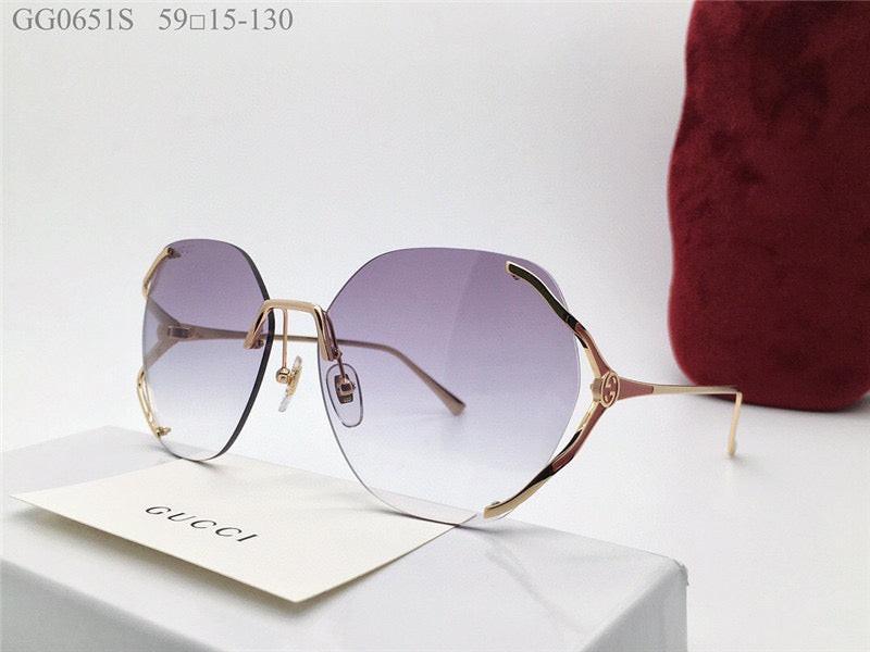 GUCCI 0651S Square 60mm Aviator Sunglasses ✨