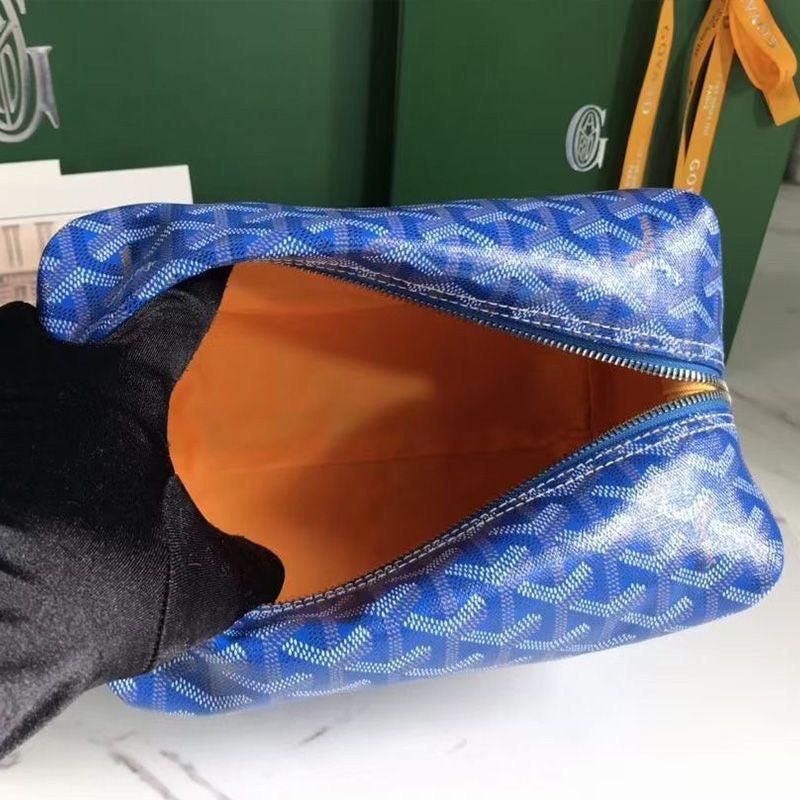 Goyard Bowling 25 Toiletry Bag In Goyardine Canvas✨