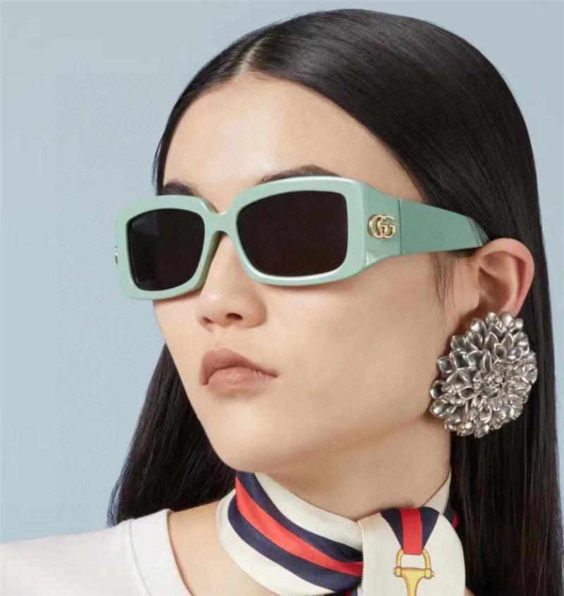 GUCCI Double G Acetate Frame Women's GG 1403S 004Sunglasses  ✨