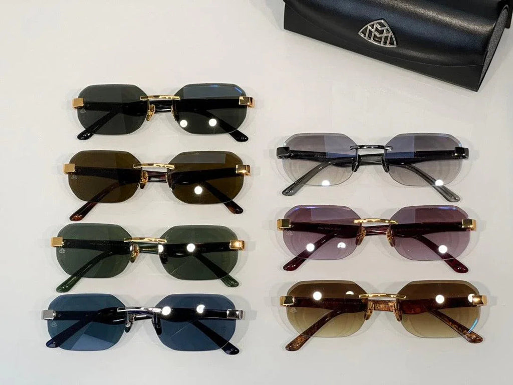MAYBACH The Character V Unisex Sunglasses Mirror Zeiss Lenses 👑