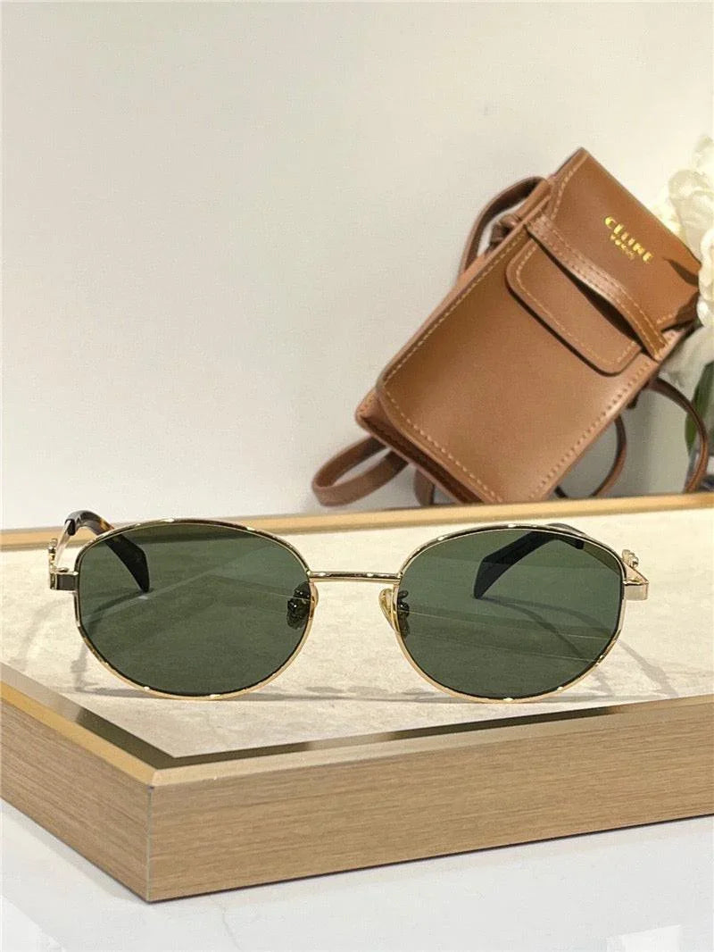 CELINE Triomphe Metal Racer CL 40069 Sunglasses ✨