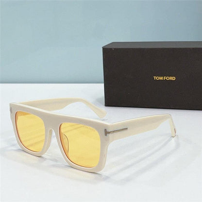 TOM FORD FAUSTO TF0711 Rectangular Sunglasses ✨
