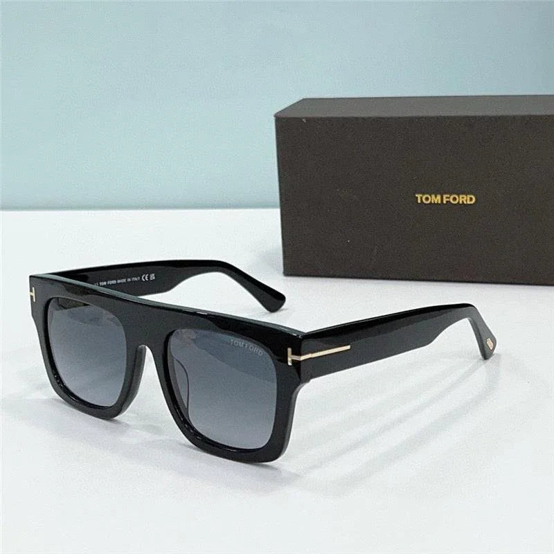 TOM FORD FAUSTO TF0711 Rectangular Sunglasses ✨