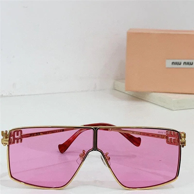 Miu Miu MU51ZS Gold-Black Frame 69mm Women's Sunglasses✨